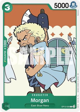 Image of Morgan (OP12-035) - Legacy of the Master